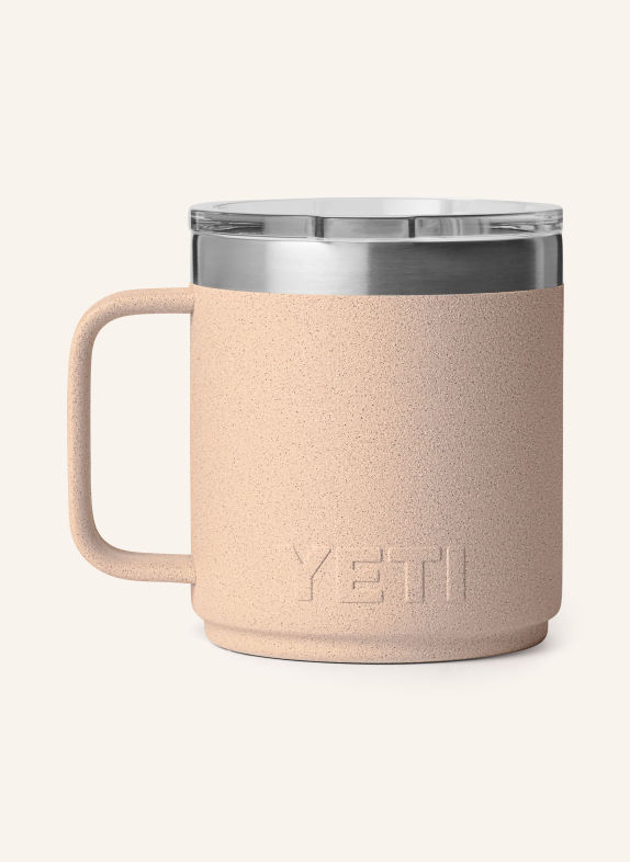 YETI Kubek termiczny RAMBLER® BEŻOWY / SREBRNY