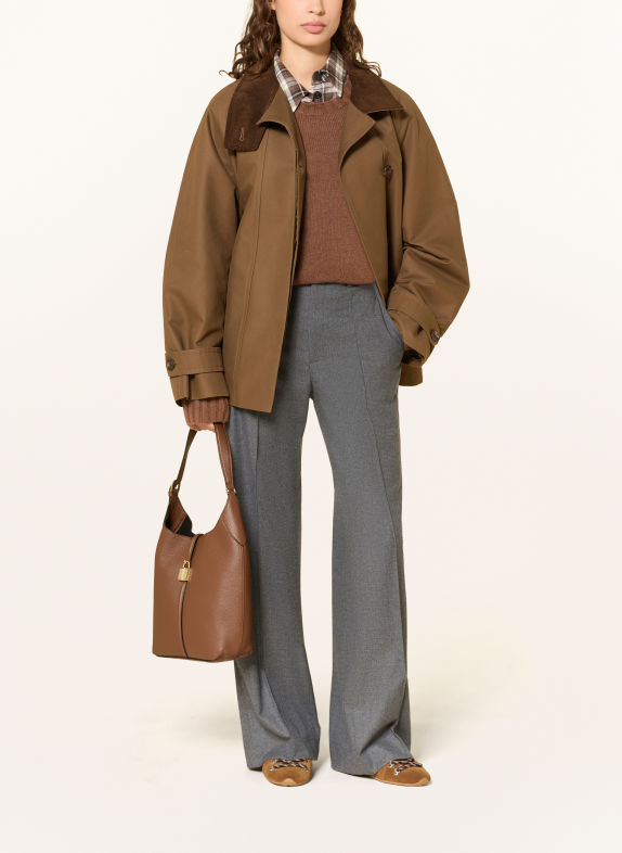 DEMELLIER Siena Tote Bag BROWN