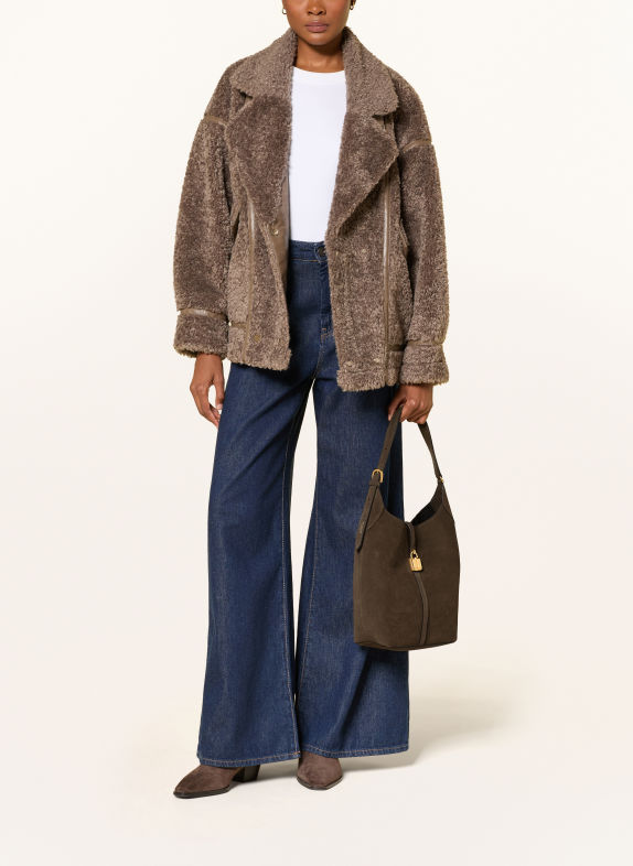 DEMELLIER Siena Tote Bag BROWN
