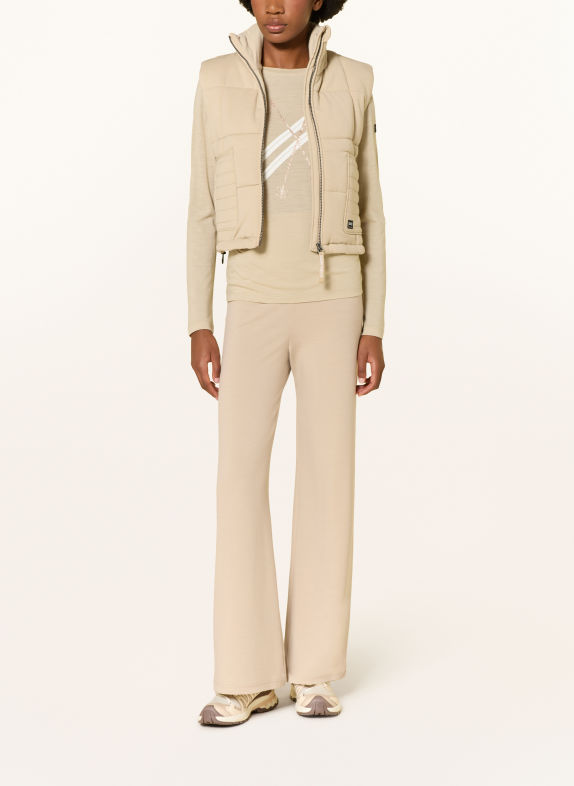super.natural Leggings COMFY CULOTTE avec laine mérinos BEIGE