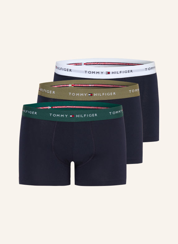 TOMMY HILFIGER 3er-Pack Boxershorts SCHWARZ