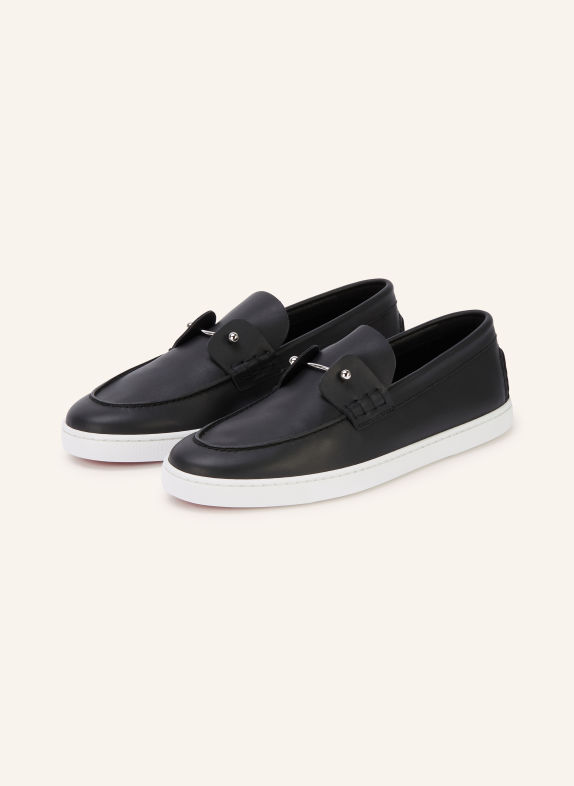 Christian Louboutin Mocassins CHAMBELIBOAT NOIR