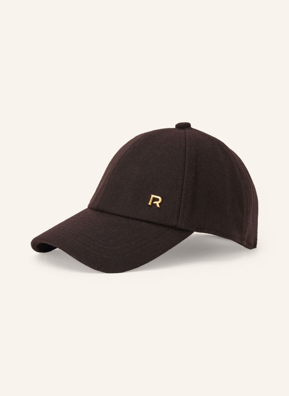 REISS Flanellcap FIONA DUNKELBRAUN