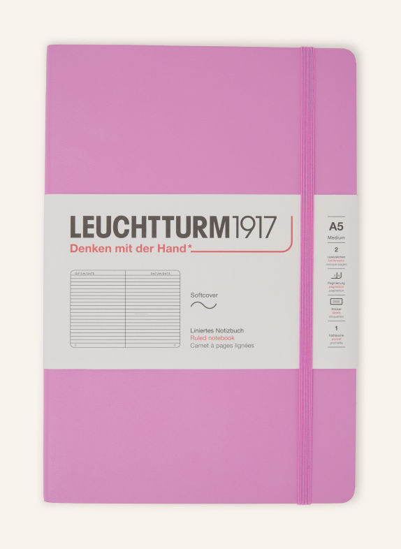 LEUCHTTURM1917 Notizbuch MEDIUM SOFTCOVER GRÜN