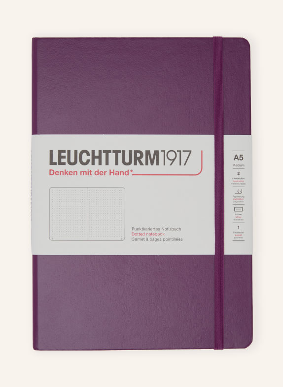 LEUCHTTURM1917 notebook DARK PURPLE