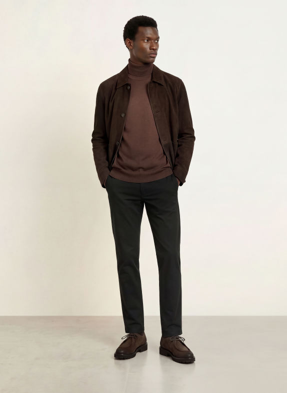 HILTL Chino Extra Slim Fit SVART