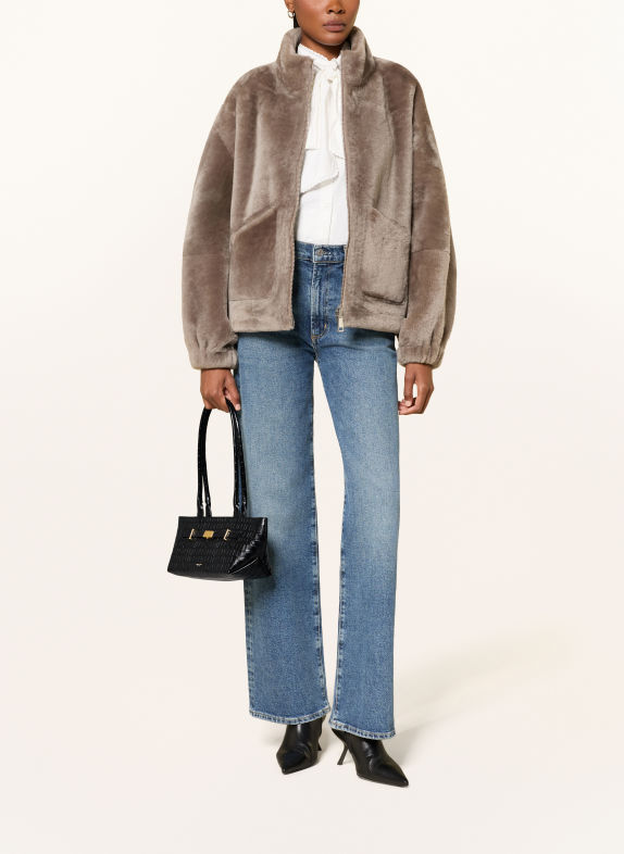 DEMELLIER THE NEW YORK Shoulder Bag BLACK