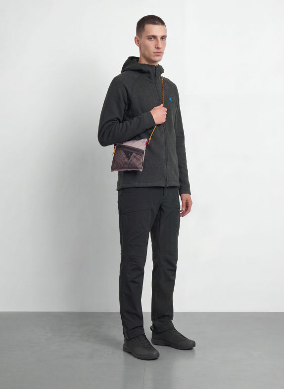 Klättermusen Sac à bandoulière ALGIR MEDIUM LILAS CLAIR / GRIS FONCÉ