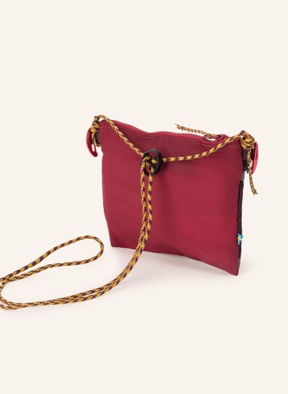 Klättermusen ALGIR SMALL Shoulder Bag DARK RED / DARK GRAY