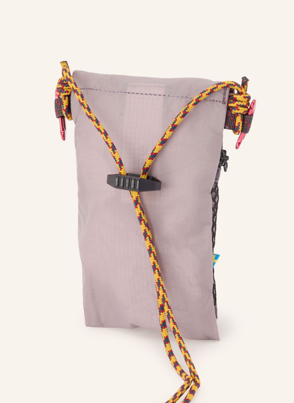 Klättermusen ALGIR LANYARD Crossbody bag LIGHT PURPLE / DARK GRAY