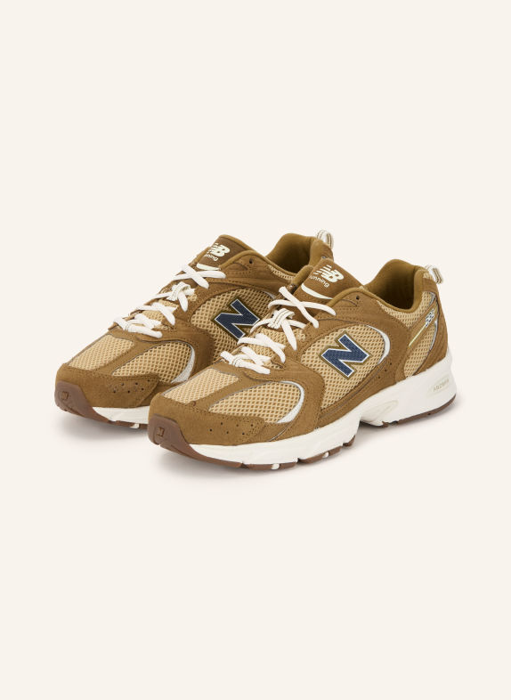 new balance Sneakersy 530 TMAVĚ ŽLUTÁ / BÉŽOVÁ / BÍLÁ