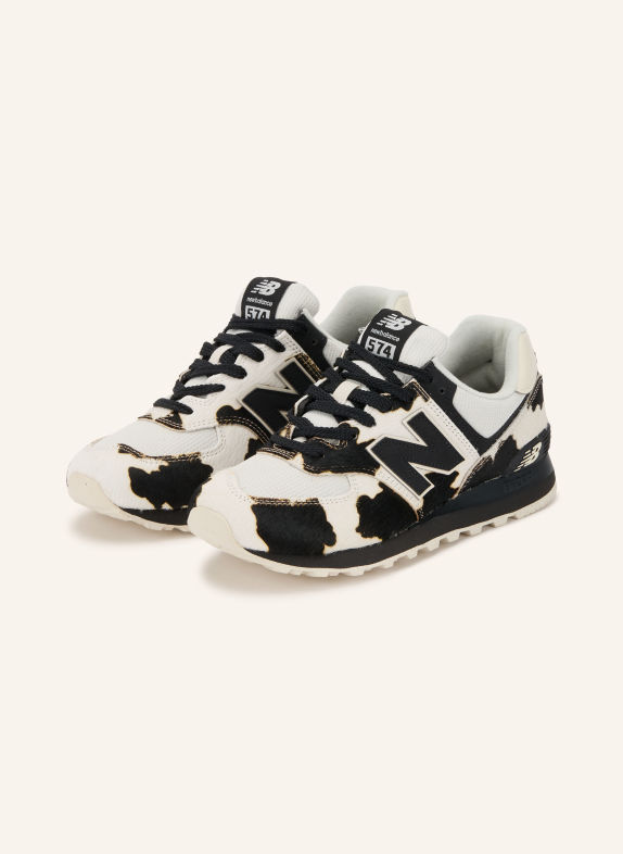 new balance Sneakers 574 BLACK / WHITE