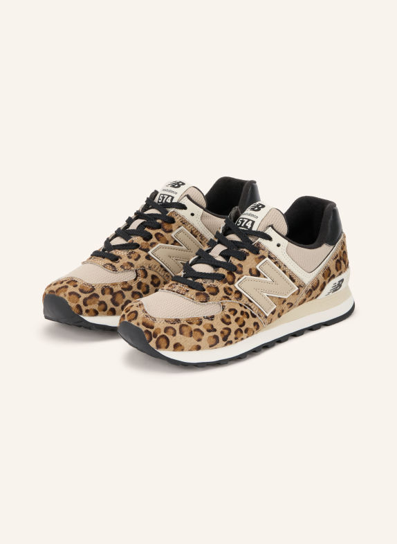 new balance Sneaker 574 HELLBRAUN / CAMEL / DUNKELBRAUN