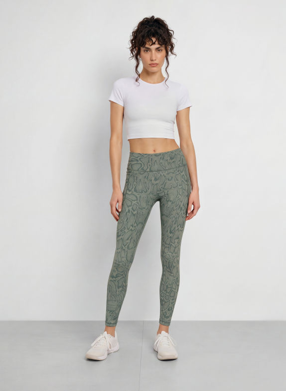 adidas OPT PRIMELIFT Leggings GREEN / DARK GREEN