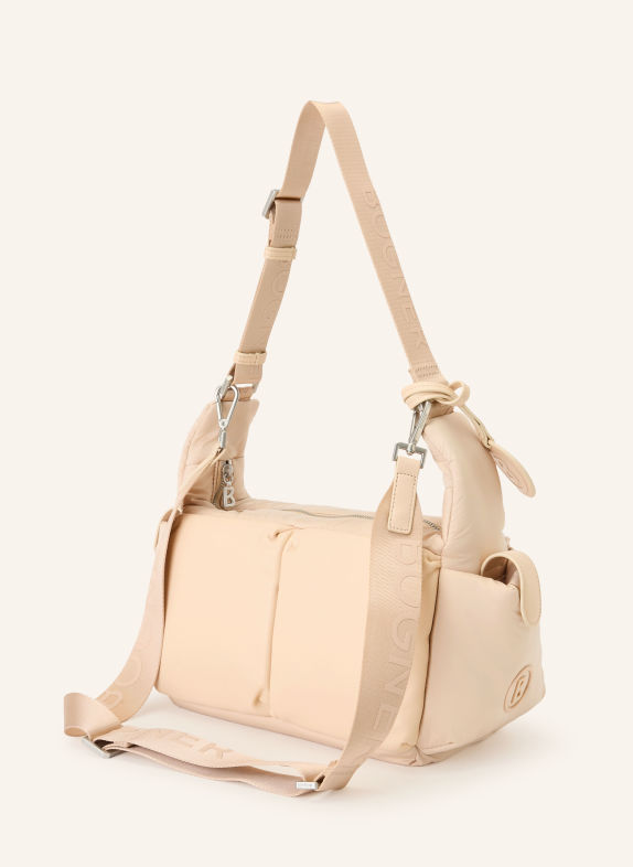 BOGNER Umhängetasche GLETSCH BENIE BEIGE / SILBER