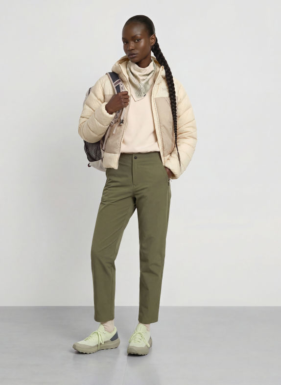 ARC'TERYX Lightweight-Daunenjacke OMINECA WEISS / BEIGE