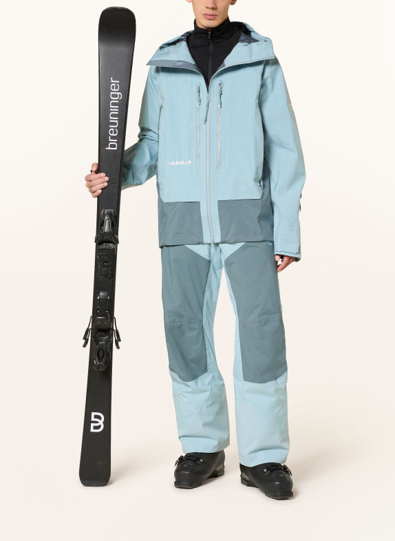 MAMMUT Hardshell-Skijacke EIGER FREE PRO HS HELLBLAU / BLAU