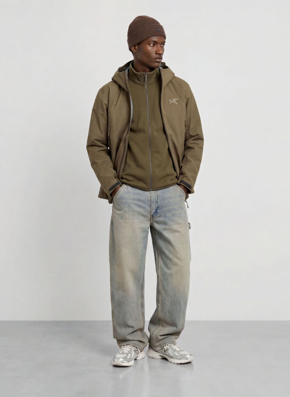 ARC'TERYX Hardshell-Jacke BETA KHAKI