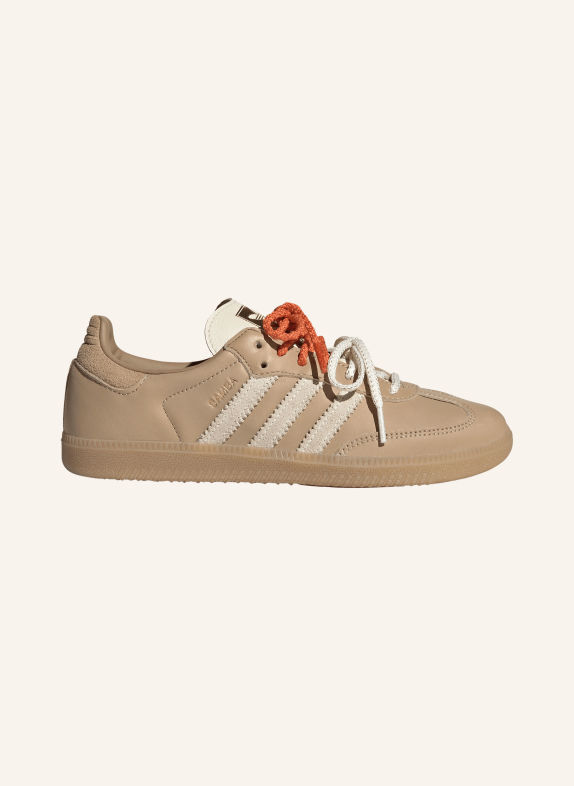 adidas Originals Sneakersy SAMBA OG SVĚTLE HNĚDÁ / KRÉMOVÁ