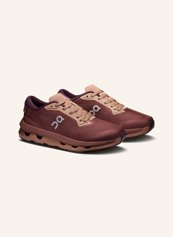On CLOUDZONE Sneakers DARK RED / LIGHT BROWN / DARK PURPLE