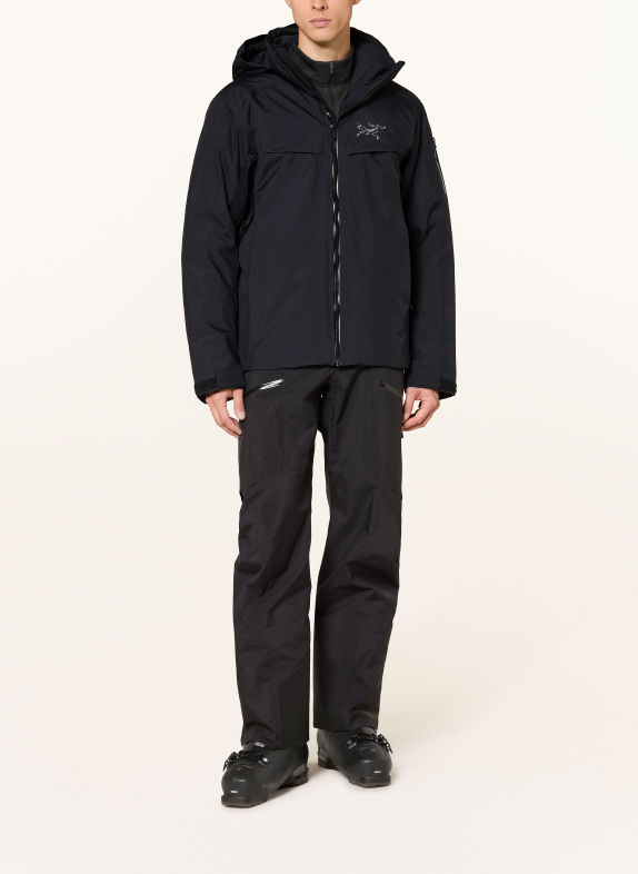 ARC'TERYX MACAI Down ski jacket BLACK