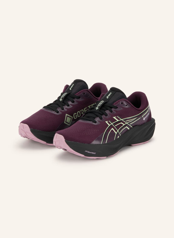 ASICS Buty do biegania GT-2000 15 GTX FIOLETOWY / JASKRAWY ŻÓŁTY / CZARNY