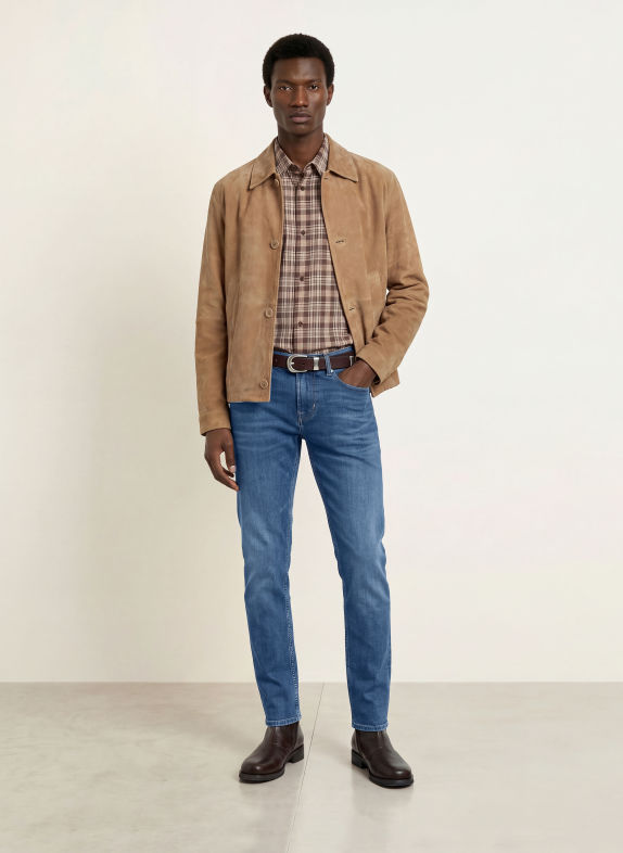 7 for all mankind Jeans SLIMMY TAPERED Extra Slim Fit 47S Mid Blue