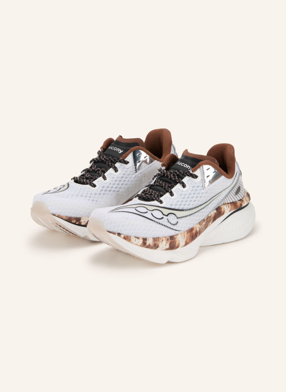 saucony Laufschuhe ENDORPHIN AZURA WEISS / SILBER / BRAUN