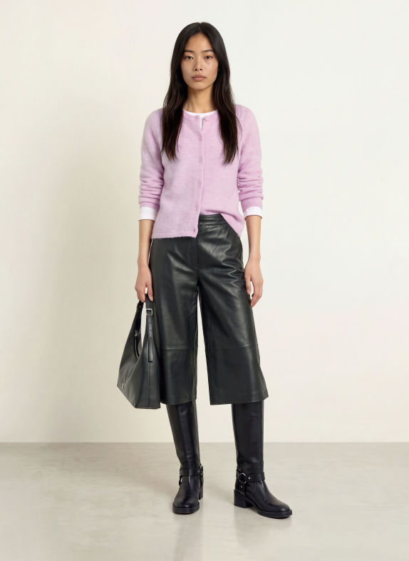 SELECTED Cardigan LIGHT PURPLE