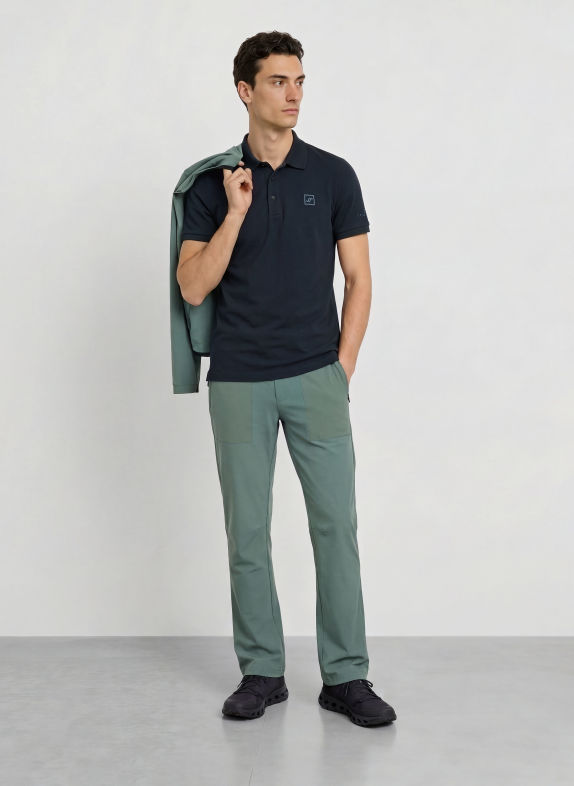 JOY sportswear Piqué-poloshirt LORENO DONKERBLAUW