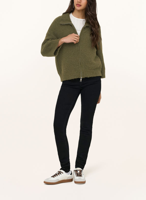 ONLY Cardigan with 3/4-length sleeves KHAKI