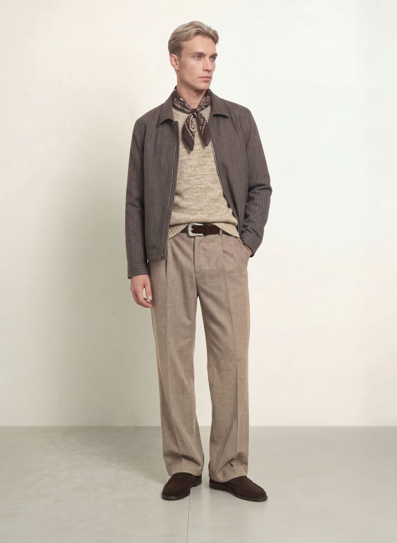 CG - CLUB of GENTS CG BRONX Sweater BEIGE