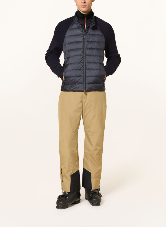 MONCLER GRENOBLE Gilet hybride BLEU FONCÉ