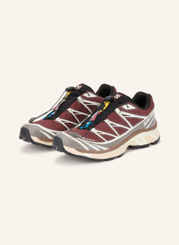 SALOMON Sneakers XT-6 GTX MARRON / MARRON FONCÉ / ÉCRU