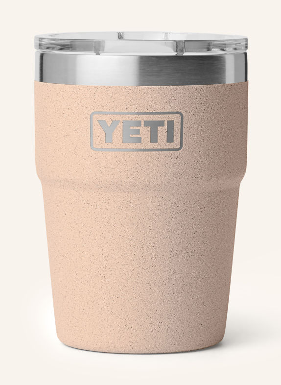 YETI Kubek termiczny RAMBLER® BEŻOWY / SREBRNY