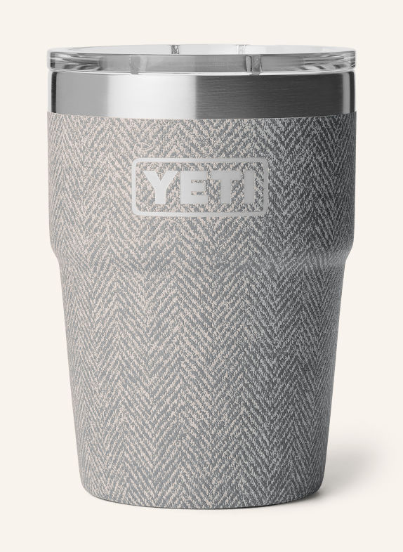 YETI Kubek termiczny RAMBLER® KHAKI / SREBRNY