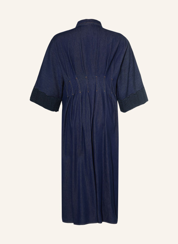 MARINA RINALDI Jeansjurk SKIPPER met 3/4-mouwen BLAUW