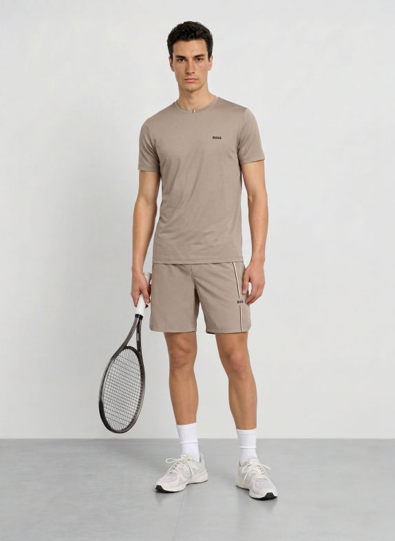 BOSS Funktionsshirt TOC BEIGE