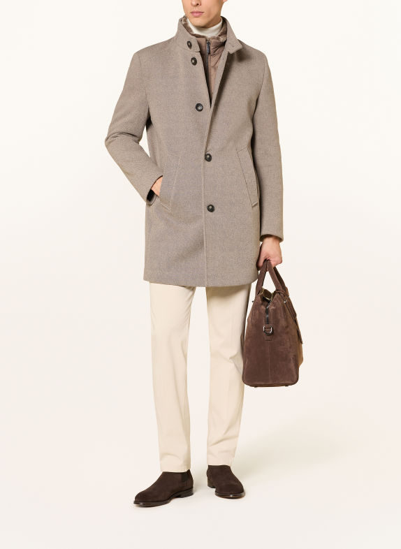 bugatti Kappa med avtagbar krage BEIGE