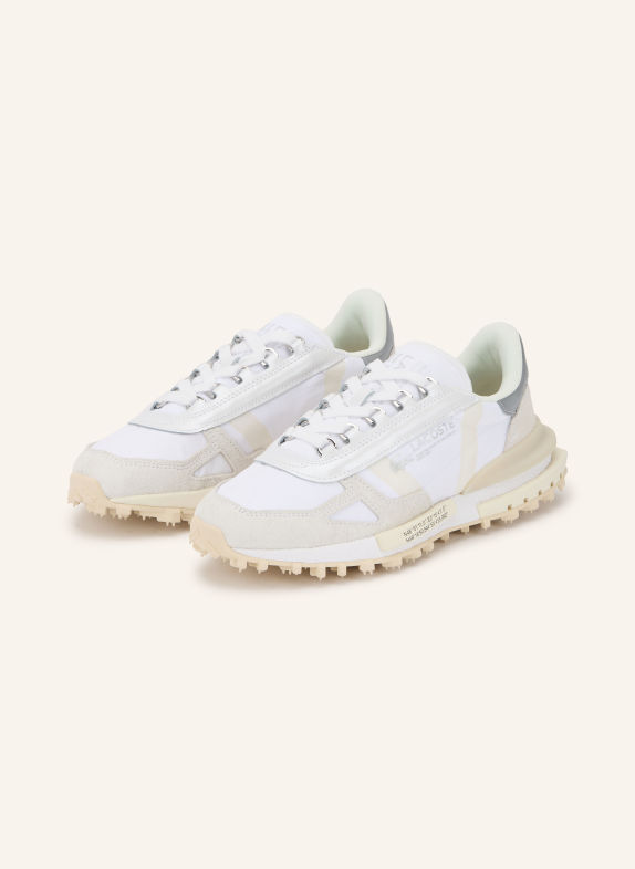 LACOSTE Sneakersy ELITE ACTIVE BÍLÁ / STŘÍBRNÁ