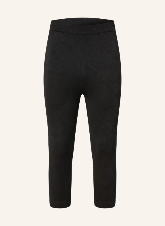 odlo Funktionswäsche-Hose PERFORMANCE WARM BLACKCOMB mit verkürzter Beinlänge SCHWARZ