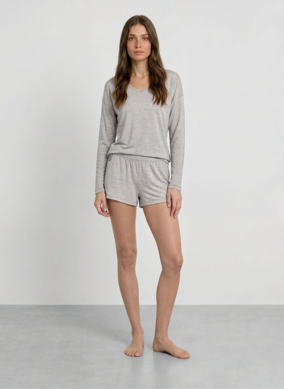 icebreaker 150 LODGE Merino Wool Shorts GRAY
