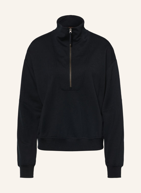 icebreaker MERINO BLEND 150 DRIFT Midlayer with merino wool BLACK