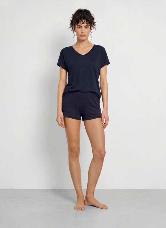 icebreaker MERNO 150 LODGE Functional shirt Made of Merino Wool DARK BLUE