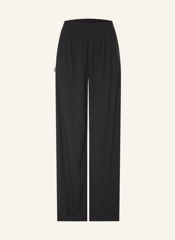 icebreaker Pantaloni de trening 150 DRIFT cu lână merino NEGRU