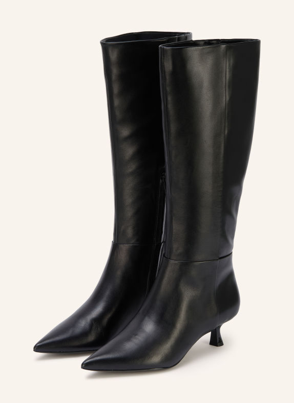 Sam Edelman Kozačky RENEE ČERNÁ