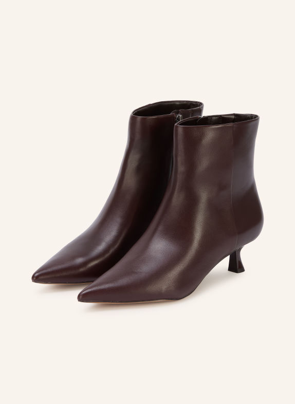 Sam Edelman Bottines RYLA ROUGE FONCÉ
