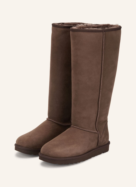 UGG Bottes W CLASSIC ULTRA TALL MARRON FONCÉ