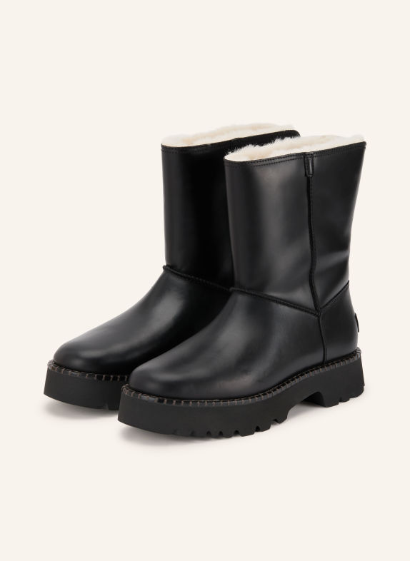 UGG Botki UPTOWNER Szorty CZARNY