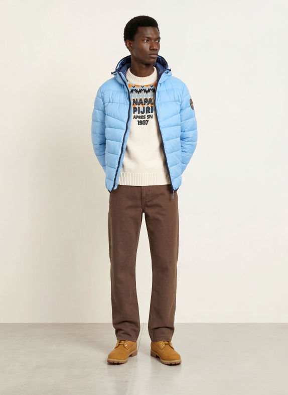 NAPAPIJRI Veste matelassée AERONS H 4 BLEU